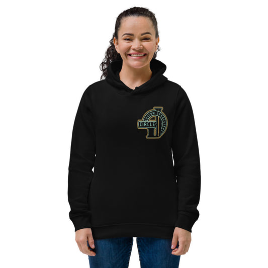 Women's eco fitted hoodie